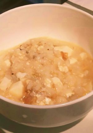 簡単‼豆腐とたまごのおかゆ-レシピのメイン写真