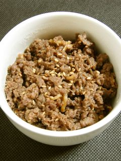 おにぎり用牛肉のつくだ煮-レシピのメイン写真