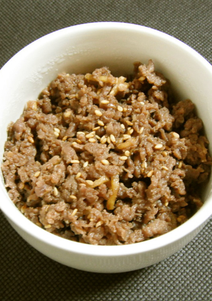 おにぎり用牛肉のつくだ煮-レシピのメイン写真
