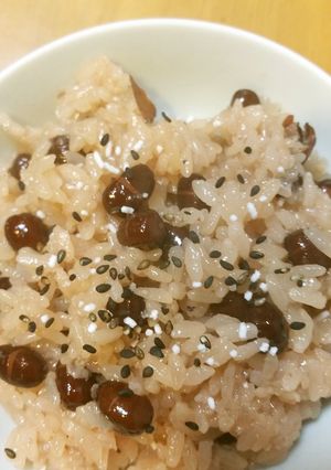 良いこと無くてもお赤飯♥大納言で♥-レシピのメイン写真