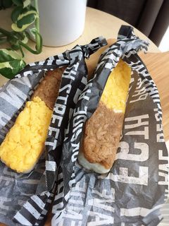 ★2色そぼろのスティックおにぎり★-レシピのメイン写真