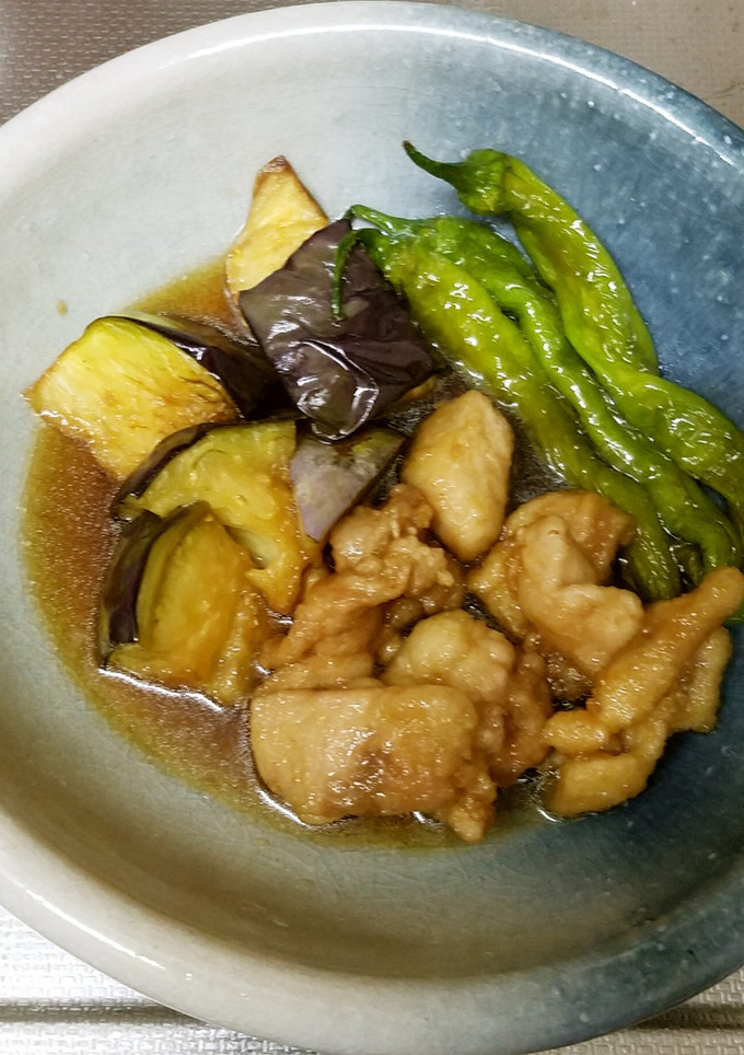 賀茂なすと伏見とうがらしの揚げ出し-レシピのメイン写真