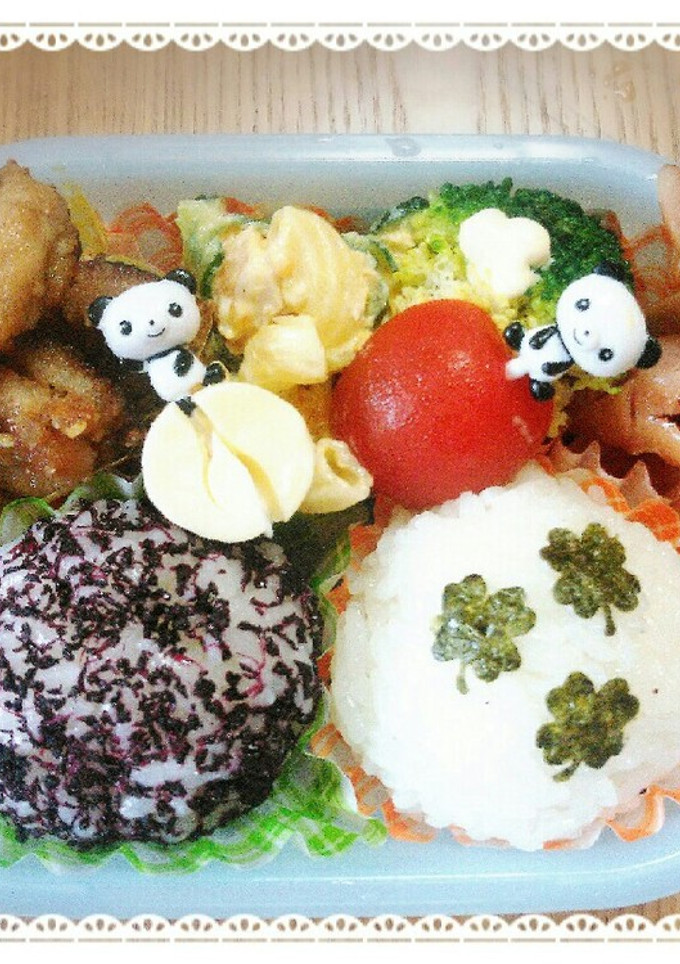 幼稚園のお弁当　作り置きおかずで簡単2-レシピのメイン写真