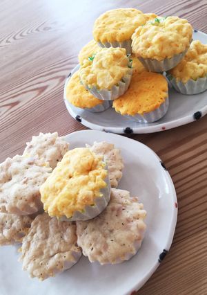 【離乳食】ずぼら電子レンジ蒸しパン-レシピのメイン写真