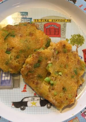 離乳食完了期 ジャガイモと人参のチヂミ-レシピのメイン写真