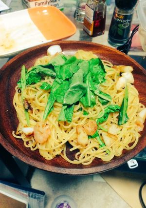 海鮮ペペロンチーノ-レシピのメイン写真