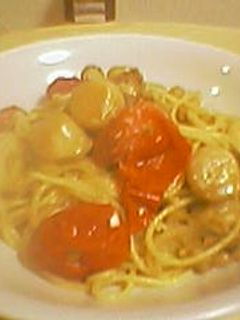 ホタテとエリンギのクリームパスタ☆-レシピのメイン写真