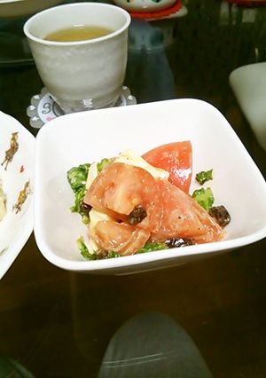 トマトのクリチ味噌サラダ-レシピのメイン写真