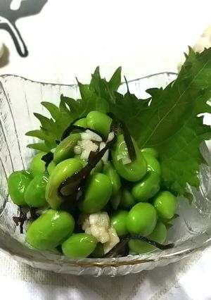 枝豆の変わり浅漬け-レシピのメイン写真