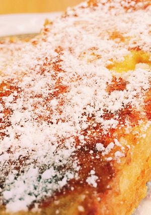 あまったフライの衣で作るフレンチトースト-レシピのメイン写真
