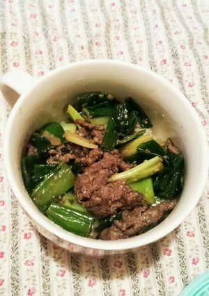 コストコ プルコギビーフと九条ネギの牛丼-レシピのメイン写真