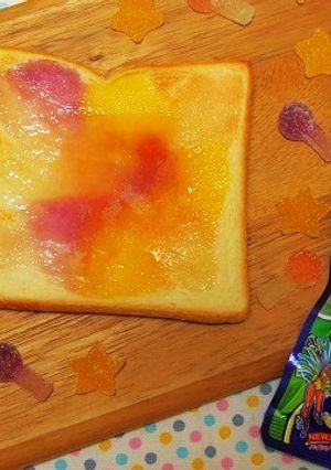 簡単 グミトースト-レシピのメイン写真