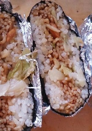 焼きそばおにぎらず-レシピのメイン写真
