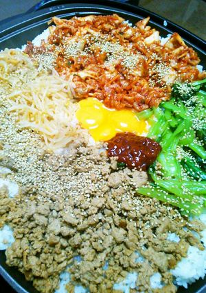 ホットプレートで本格石焼ビビンパ風-レシピのメイン写真