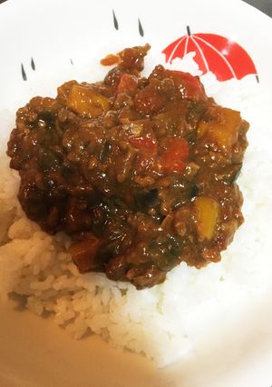 フライパンで簡単にキーマっぽいカレー-レシピのメイン写真