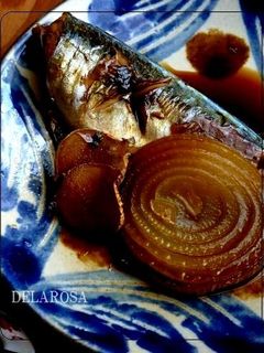 鯵と玉ねぎの酢醤油煮-レシピのメイン写真
