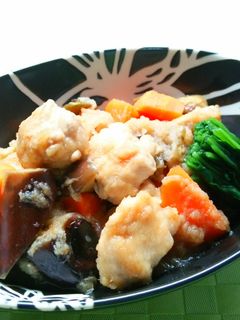 鶏肉と野菜の生姜みぞれあんかけ-レシピのメイン写真
