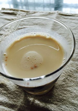 美味しい！黒蜜きな粉ミルク♡-レシピのメイン写真
