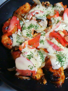 パサパサしない!鶏胸肉のトマトチーズ焼き-レシピのメイン写真