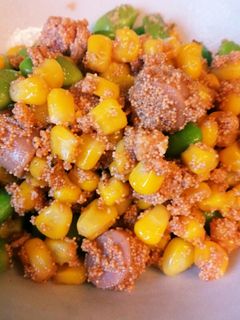 ある物で簡単コーンたらこバター焼き-レシピのメイン写真