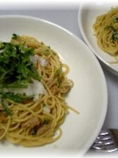 にんにく醤油でパスタ-レシピのメイン写真