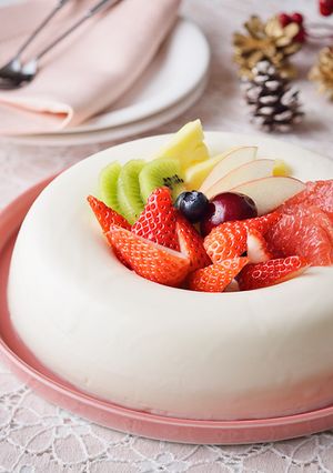「カルピス」のフルーツリースババロア-レシピのメイン写真