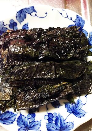 赤じその茄子巻き-レシピのメイン写真