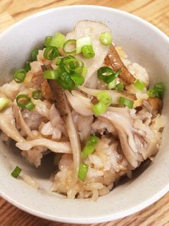 簡単、まいたけとごぼうの炊き込みごはん。-レシピのメイン写真