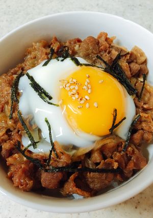 我が家の牛丼-レシピのメイン写真
