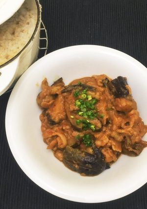 化学調味料を一切使わずに作る麻婆茄子-レシピのメイン写真