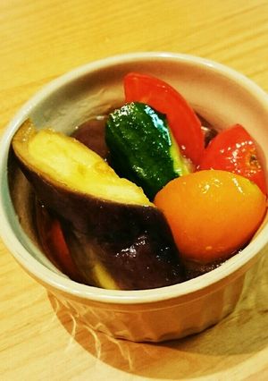 さっぱり☆夏野菜の中華風マリネ-レシピのメイン写真