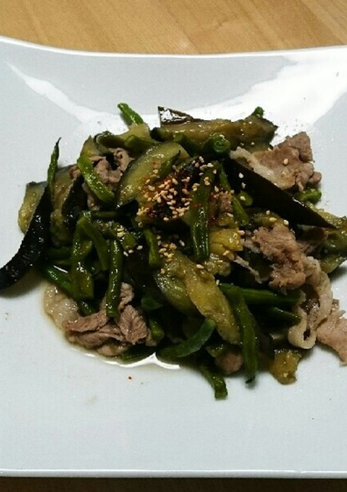 豚肉となすの炒め煮-レシピのメイン写真