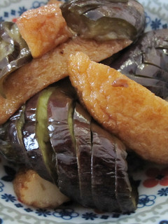 ナスとひら天の炒め物-レシピのメイン写真