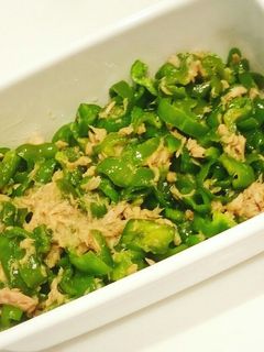 電子レンジで☆無限ピーマン☆大量消費☆-レシピのメイン写真