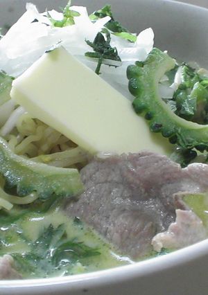 即席!味噌カレー牛乳ラーメン♪-レシピのメイン写真