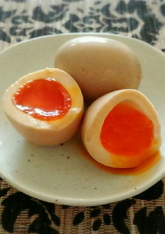 簡単美味しい♪とろとろ～な味染み煮玉子♡-レシピのメイン写真