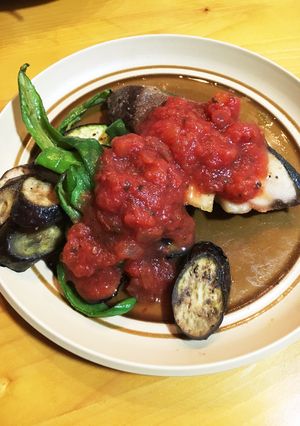 ぶりと夏野菜のサルサソースがけ-レシピのメイン写真