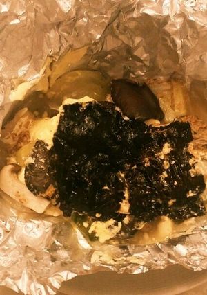 簡単！ごまと海苔のホイル焼き-レシピのメイン写真
