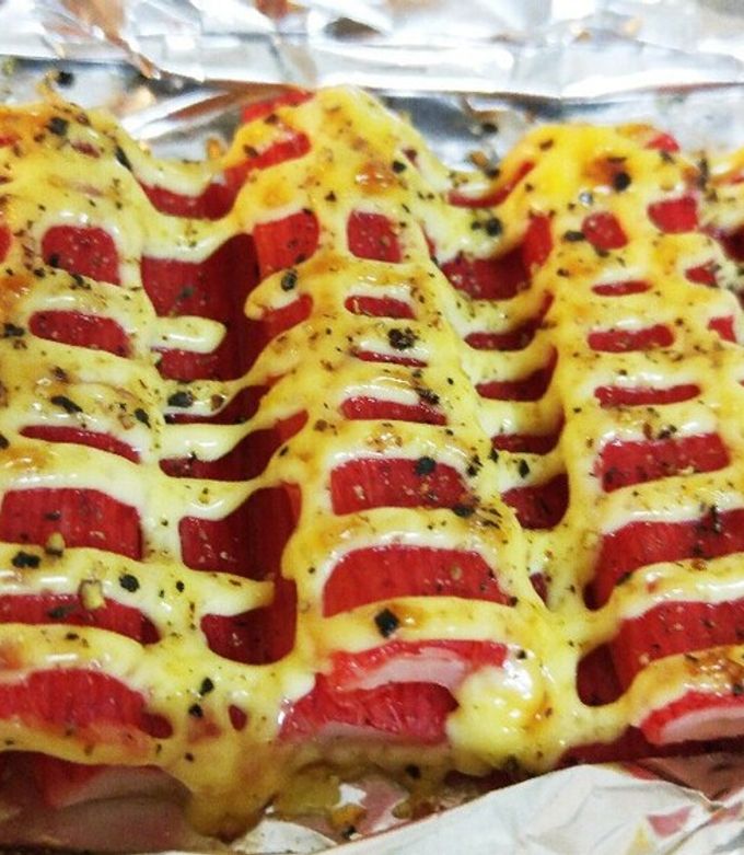 カニカマのマヨ焼き-レシピのメイン写真