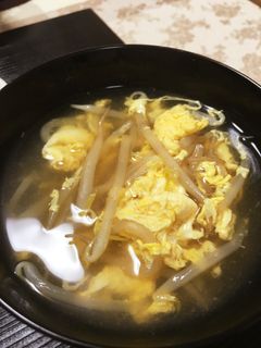 もやしスープ-レシピのメイン写真
