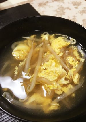 もやしスープ-レシピのメイン写真