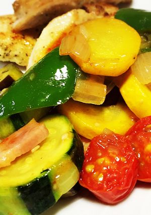 旨味がじゅわ〜☆夏野菜炒め-レシピのメイン写真