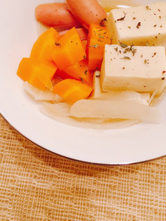 凍り豆腐と人参のコンソメ煮-レシピのメイン写真
