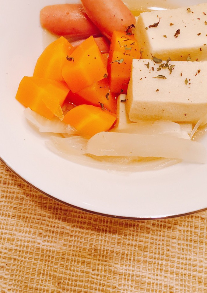 凍り豆腐と人参のコンソメ煮-レシピのメイン写真