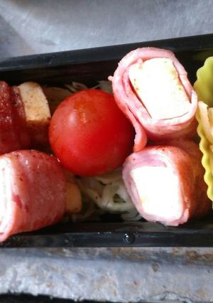 簡単　ヘルシー　高野豆腐巻き-レシピのメイン写真