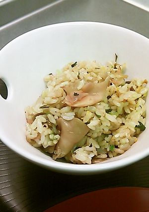 ザーサイとお新香の炒飯-レシピのメイン写真