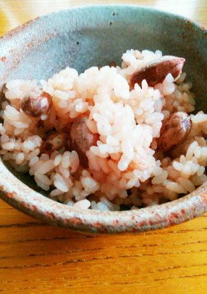 殻付きピーナッツでシンプルピーナッツご飯-レシピのメイン写真