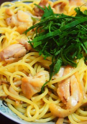 細切りチキンとしめじのパスタ-レシピのメイン写真