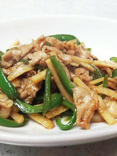 豚肉de~簡単&お手軽に青椒肉絲-レシピのメイン写真