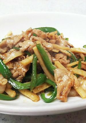 豚肉de～簡単&お手軽に青椒肉絲-レシピのメイン写真